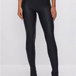 Good American Sleek Black Trousers